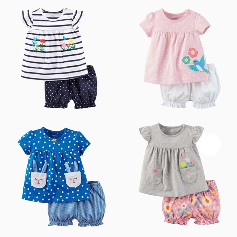 2pcs Clothing Sets For Babies Summer Hot Colourful Casual Cute Set Baby Girl Cotton Flower Embroidery T shirt And Shorts Suits
2pcs Clothing Sets For Babies Summer Hot Colourful Casual Cute Set Baby Girl Cotton Flower Embroidery T shirt And Shorts Suits
