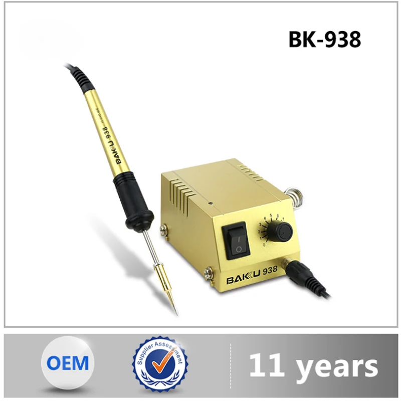 BK-938 mini desoldering station soldering iron, mobile phone / computer repair tools, constant temperature soldering station
BK-938 mini desoldering station soldering iron, mobile phone / computer repair tools, constant temperature soldering station