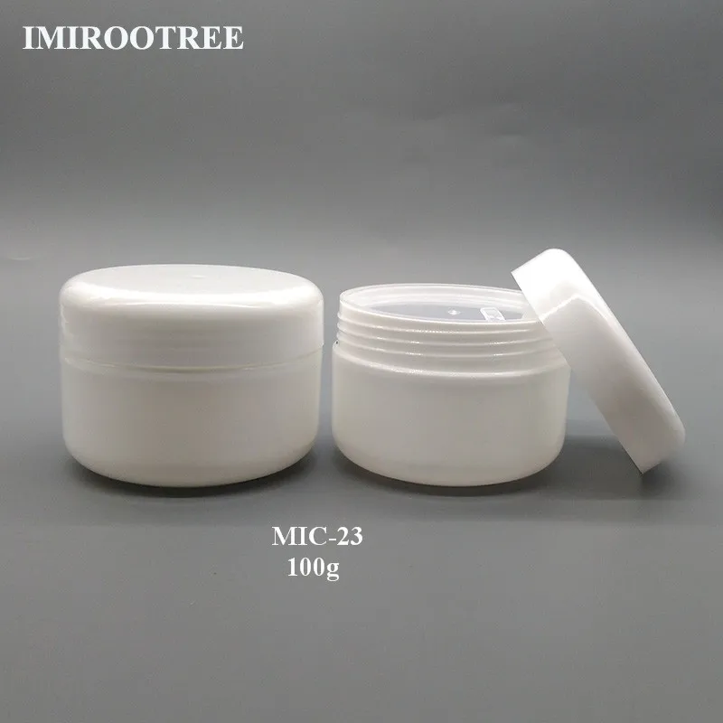 100pcs 100g Empty White Cylinder Mask Cream Container Plastic Pot, Facial Mask Cream Jars Containers
100pcs 100g Empty White Cylinder Mask Cream Container Plastic Pot, Facial Mask Cream Jars Containers