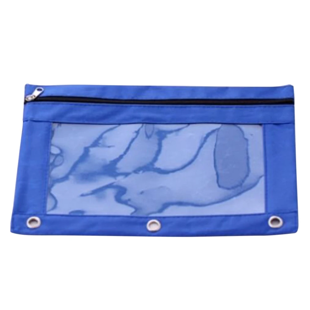 Brand New Solid Zippered Binder Pencil Pouch with Rivet Enforced Hole Student School Pencil Case 3 Ring Makeup Women Bags
Brand New Solid Zippered Binder Pencil Pouch with Rivet Enforced Hole Student School Pencil Case 3 Ring Makeup Women Bags