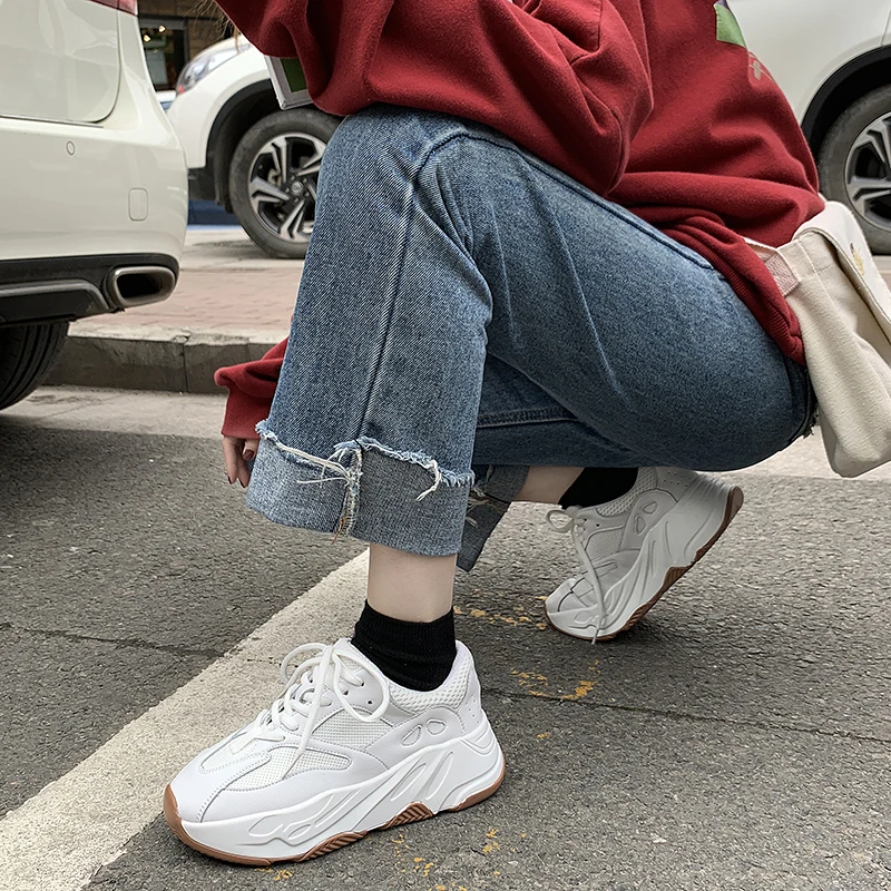 2019 Spring New Chunky Sneakers Women Shoes Roter Joker Sneakers Harajuku Casual Dad Shoes Breathable White Sneakers
2019 Spring New Chunky Sneakers Women Shoes Roter Joker Sneakers Harajuku Casual Dad Shoes Breathable White Sneakers