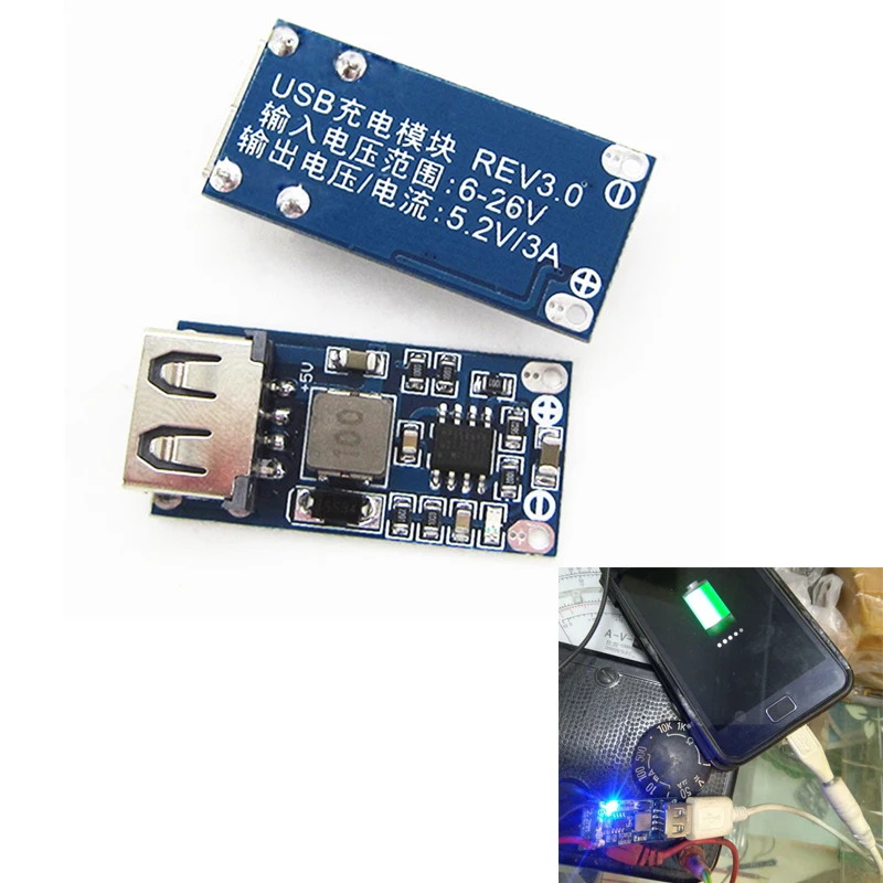 DC-DC 9V 12V 24V to 5V USB Step Down Voltage Regulator Module Buck Charging Charger Phone Car Power Supply Circuit Board 6-26V
DC-DC 9V 12V 24V to 5V USB Step Down Voltage Regulator Module Buck Charging Charger Phone Car Power Supply Circuit Board 6-26V