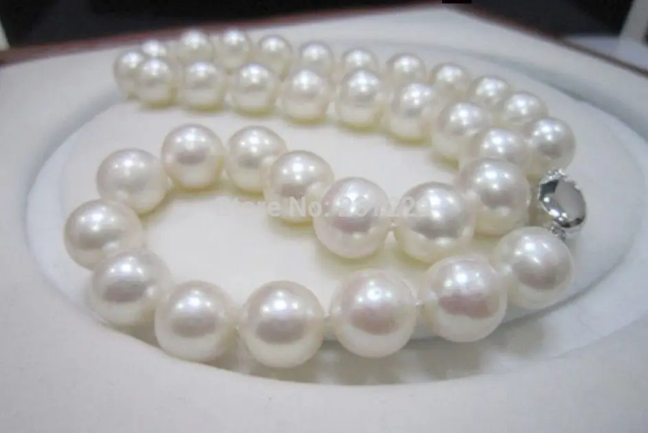 

Hot sell ->@@ Wholesale price23022 ^^Perfect 11-12mm 18inch AAA Natural White Akoya Pearls Necklace 14KGP Clasp -Top quality fre