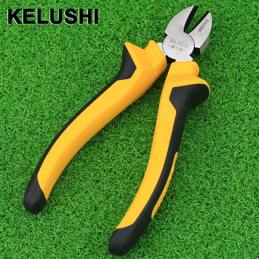 KELUSHI Optical Fiber cable tool Diagonal Beading Cable Wire Side Cutter Cutting Nippers Pliers
KELUSHI Optical Fiber cable tool Diagonal Beading Cable Wire Side Cutter Cutting Nippers Pliers