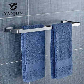 Wall-mounted 304 Stainless Steel Towel Rails Double Towel Bars Towel Racks Popular Towel Holder Bathroom Kitchen YANJUN-81948
Wall-mounted 304 Stainless Steel Towel Rails Double Towel Bars Towel Racks Popular Towel Holder Bathroom Kitchen YANJUN-81948