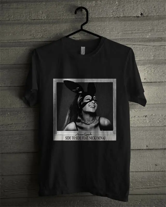 NEW Ariana Grande vtg album side to side feat nicki minaj t shirt top reprint discount hot new top free shipping t-shirt funny
NEW Ariana Grande vtg album side to side feat nicki minaj t shirt top reprint discount hot new top free shipping t-shirt funny
