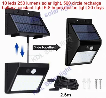 10 led 250lm solar light split mount pIR motion 3 senser smart switch 1 year warra IP for street wall deck floor steps waterpro
10 led 250lm solar light split mount pIR motion 3 senser smart switch 1 year warra IP for street wall deck floor steps waterpro