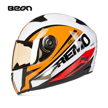ECE white orange Hawkeye B500 full face motocross Helmet for women, motorcycle MOTO electric bicycle safety headpiece
ECE white orange Hawkeye B500 full face motocross Helmet for women, motorcycle MOTO electric bicycle safety headpiece