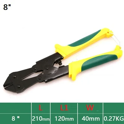 8" 2MM Manual rebar cutter rebar scissors, wire breaking clipper forceps, locking forceps Tire Repair Tools
8" 2MM Manual rebar cutter rebar scissors, wire breaking clipper forceps, locking forceps Tire Repair Tools