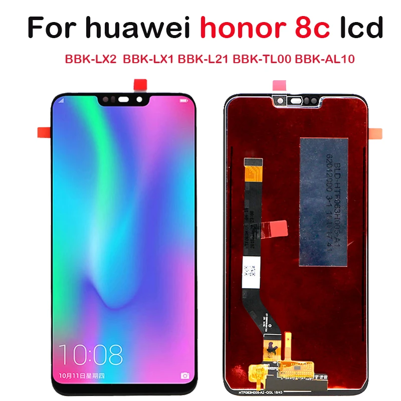 Original For Huawei Honor 8C BBK-LX2 LX1 L21 LCD Display Screen Touch Digitizer Assembly for Honor honor 8c LCD Repair Par
Original For Huawei Honor 8C BBK-LX2 LX1 L21 LCD Display Screen Touch Digitizer Assembly for Honor honor 8c LCD Repair Par