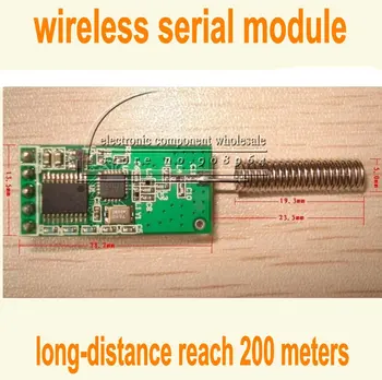 wholesale HC-11 HC 11 wireless serial module 433MHZ 3.3-5V with cc1101 Serial port and long-distance reach 200 meters
wholesale HC-11 HC 11 wireless serial module 433MHZ 3.3-5V with cc1101 Serial port and long-distance reach 200 meters