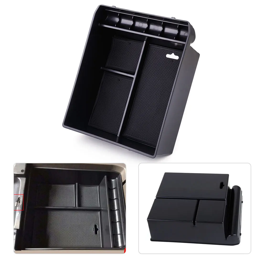 DWCX New Car Center Console Armrest Storage Box Bin Tray Holder Fit For Toyota Land Cruiser Prado 2004 2005 2006 2007 2008 2009
DWCX New Car Center Console Armrest Storage Box Bin Tray Holder Fit For Toyota Land Cruiser Prado 2004 2005 2006 2007 2008 2009