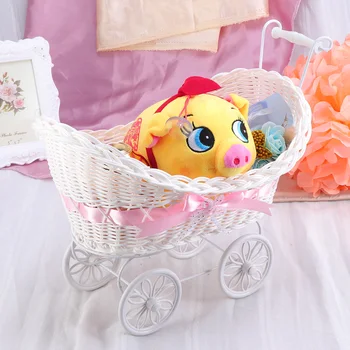 Cart Cane Tricycles Flower Basket Knitted Flower Mini Car Furnishing Articles for Wedding Baby Shower Party Birthday Decor
Cart Cane Tricycles Flower Basket Knitted Flower Mini Car Furnishing Articles for Wedding Baby Shower Party Birthday Decor
