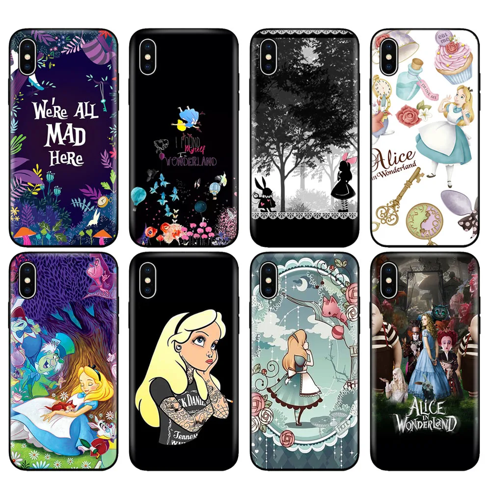 Black tpu case for iphone 5 5s se 6 6s 7 8 plus x 10 case silicone cover for iphone XR XS MAX case Alice in Wonderland
Black tpu case for iphone 5 5s se 6 6s 7 8 plus x 10 case silicone cover for iphone XR XS MAX case Alice in Wonderland