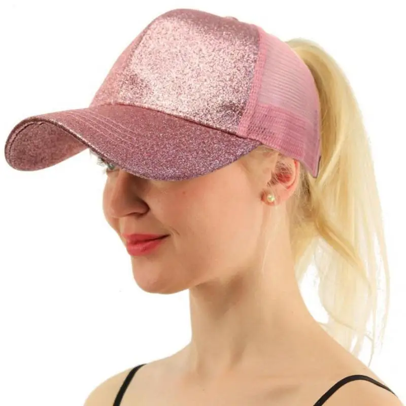 NEW Glitter Ponytail Baseball Cap Women Snapback Summer Mesh Hat Female Messy Bun Hats Casual Adjustable Streetwear Hip Hop Cap
NEW Glitter Ponytail Baseball Cap Women Snapback Summer Mesh Hat Female Messy Bun Hats Casual Adjustable Streetwear Hip Hop Cap