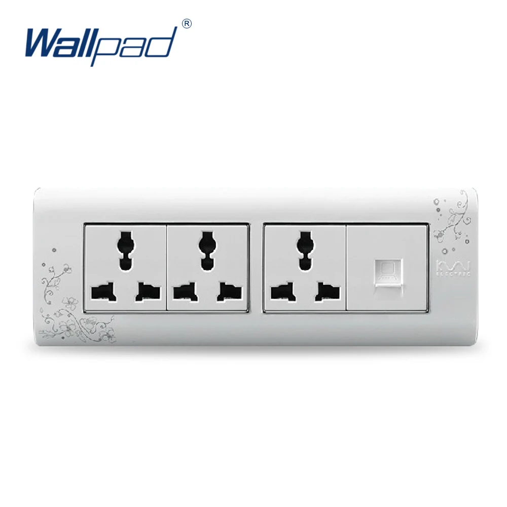2019 Hot Sale Computer 9 Pin Socket Wallpad Luxury Wall Switch Panel Plug Socket 197*72mm 10A 110~250V
2019 Hot Sale Computer 9 Pin Socket Wallpad Luxury Wall Switch Panel Plug Socket 197*72mm 10A 110~250V