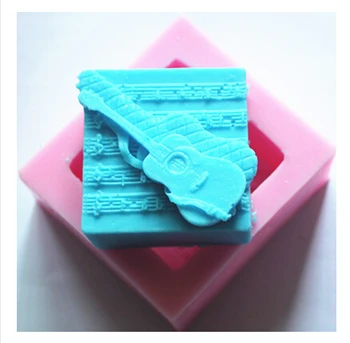 hot sale Violin modelling silicone 3D silicone soap mold Cake decoration Handmade candle mold
hot sale Violin modelling silicone 3D silicone soap mold Cake decoration Handmade candle mold