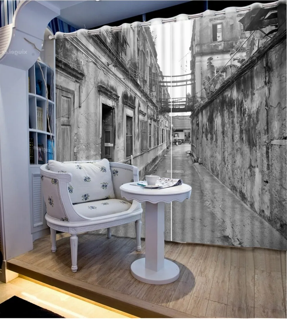 Custom any size curtain size for window black and white background 3d curtains bedroom decor
Custom any size curtain size for window black and white background 3d curtains bedroom decor