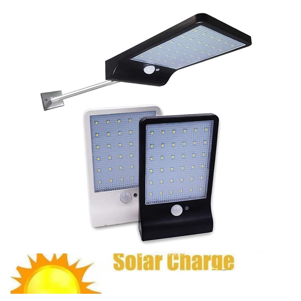 36LEDs PIR Motion Sensor Solar Street light Solar Lamp Outdoor Led Wall Garden Security Powered Lampada Waterproof metal pole
36LEDs PIR Motion Sensor Solar Street light Solar Lamp Outdoor Led Wall Garden Security Powered Lampada Waterproof metal pole
