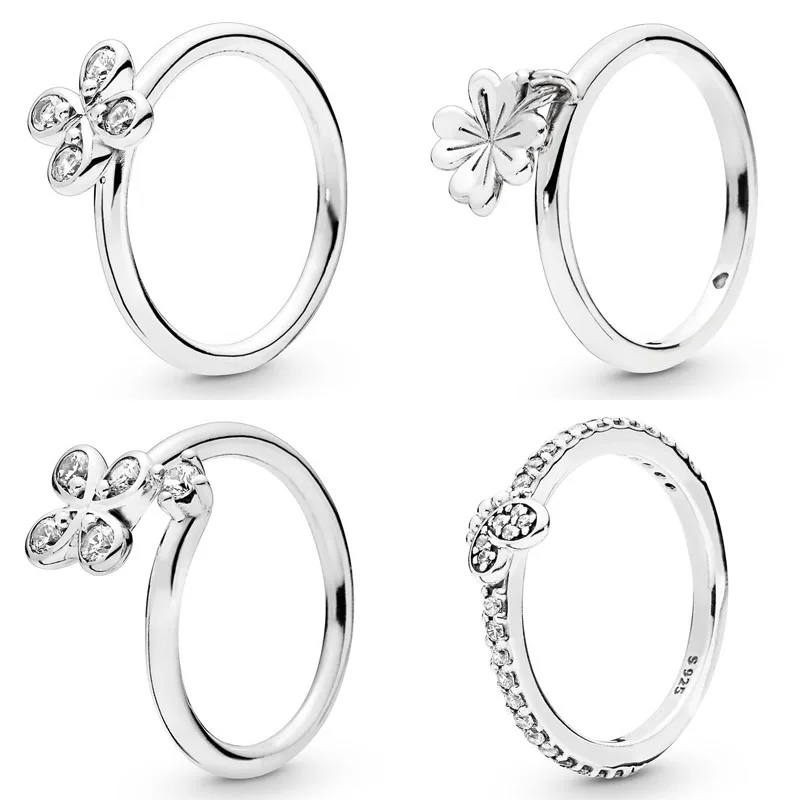 Bedazzling Butterfly Hanging Clover Four-petal Flower Ring 925 Sterling Silver Ring For Women Wedding Diy Europe Jewelry
Bedazzling Butterfly Hanging Clover Four-petal Flower Ring 925 Sterling Silver Ring For Women Wedding Diy Europe Jewelry