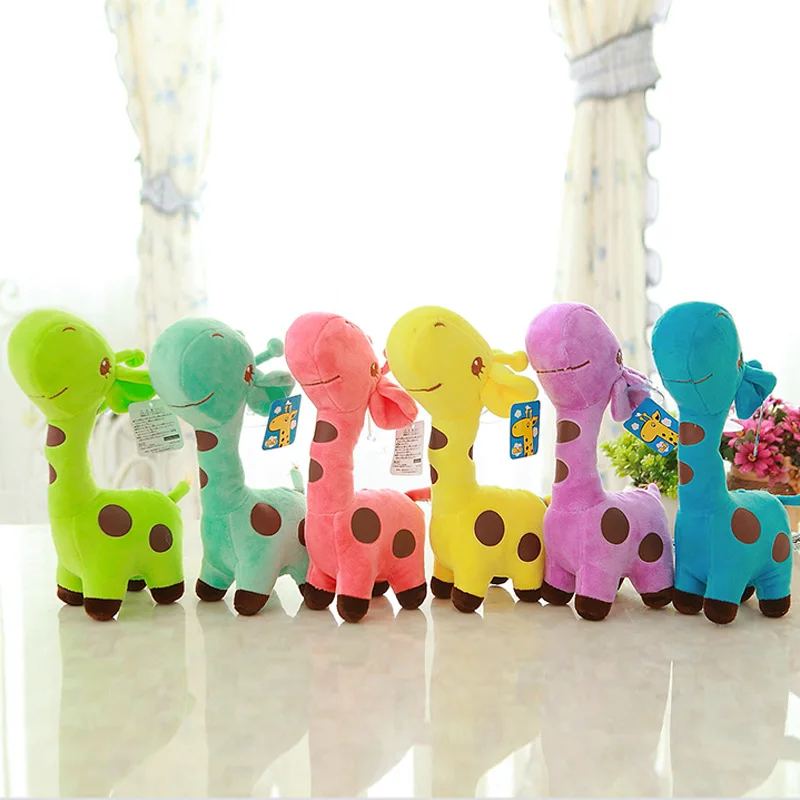 Baby Colored Giraffe Figurine Stuffed Animals Plush Toys Wedding Throwing Gifts Colorful Plum Deer Plush Hobbies for 0-24 Months
Baby Colored Giraffe Figurine Stuffed Animals Plush Toys Wedding Throwing Gifts Colorful Plum Deer Plush Hobbies for 0-24 Months