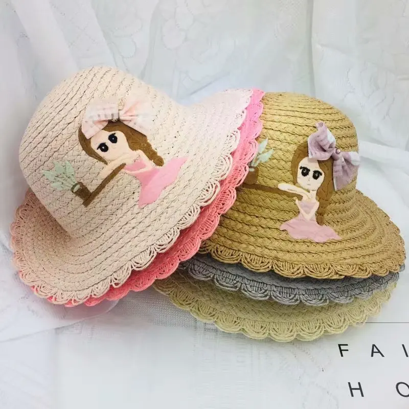 2019 New Children Summer Straw Hat Sun Hat Visor Beach Cap Cute Cartoon Pattern Caps For Girls Kids Hat
2019 New Children Summer Straw Hat Sun Hat Visor Beach Cap Cute Cartoon Pattern Caps For Girls Kids Hat