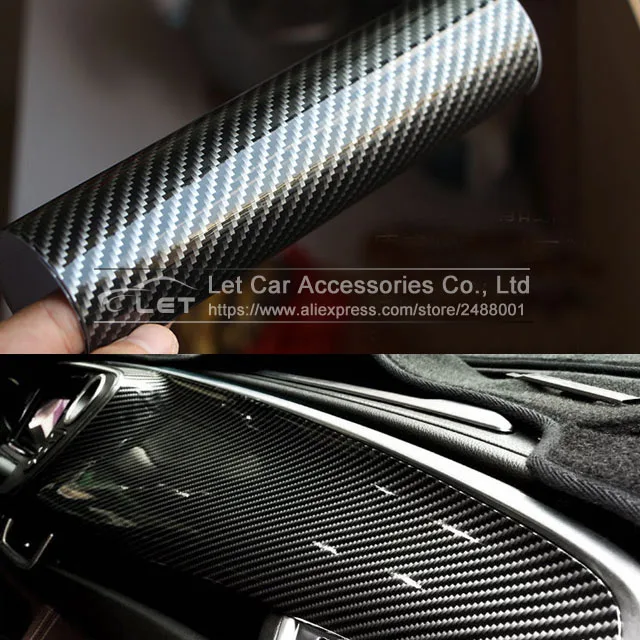 Glossy Black 2D Carbon Fiber Vinyl Wrap Film DIY Car Sticker Car Decorative For Vehicle Motorcycle 2 Colors
Glossy Black 2D Carbon Fiber Vinyl Wrap Film DIY Car Sticker Car Decorative For Vehicle Motorcycle 2 Colors