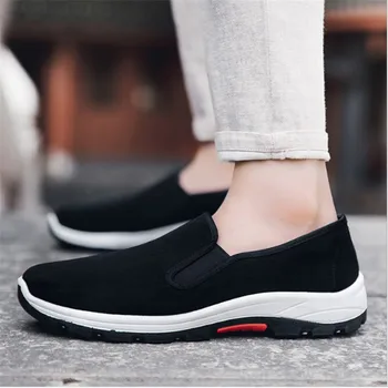 1pair Men Canvas Shoes Black Fiber Cloth Casual Shoes Men Flats Shoes Breathable Slip On Vulcanized Shoes Men Loafers
1pair Men Canvas Shoes Black Fiber Cloth Casual Shoes Men Flats Shoes Breathable Slip On Vulcanized Shoes Men Loafers