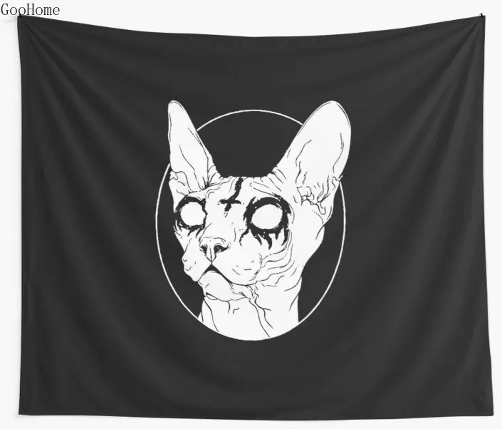 Satanic Sphynx Wall Tapestry Cover Beach Towel Throw Blanket Picnic Yoga Mat Home Decoration
Satanic Sphynx Wall Tapestry Cover Beach Towel Throw Blanket Picnic Yoga Mat Home Decoration