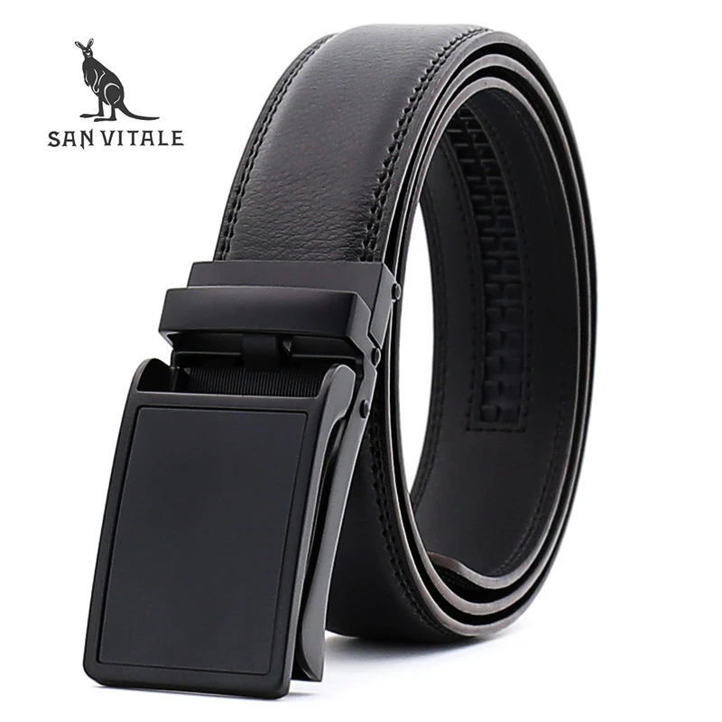 SAN VITALE Belts Men Luxury Famous Brand Designer High Quality Genuine Leather Straps Car Automatic Buckle Belt Ceinture Homme
SAN VITALE Belts Men Luxury Famous Brand Designer High Quality Genuine Leather Straps Car Automatic Buckle Belt Ceinture Homme