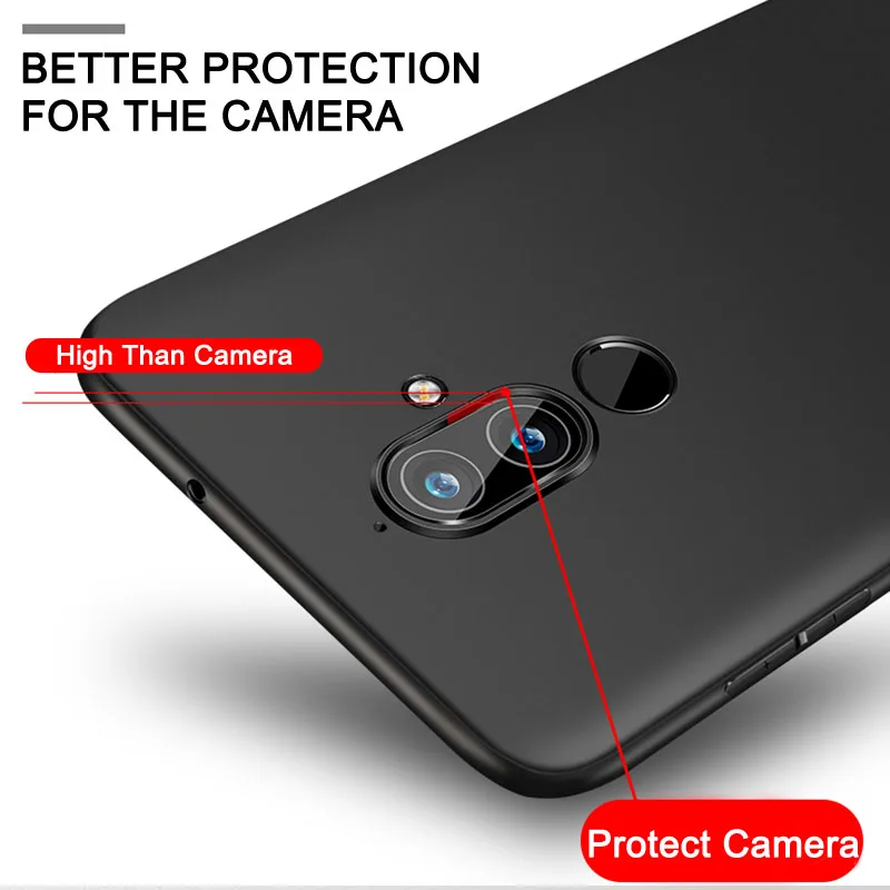 For Nokia 7 Plus Case Nokia 7 Plus Case Soft Silicone Back Cover Phone Case For Nokia7 Plus TA-1046 TA-1055 TA-1051 TA-1072 (5)