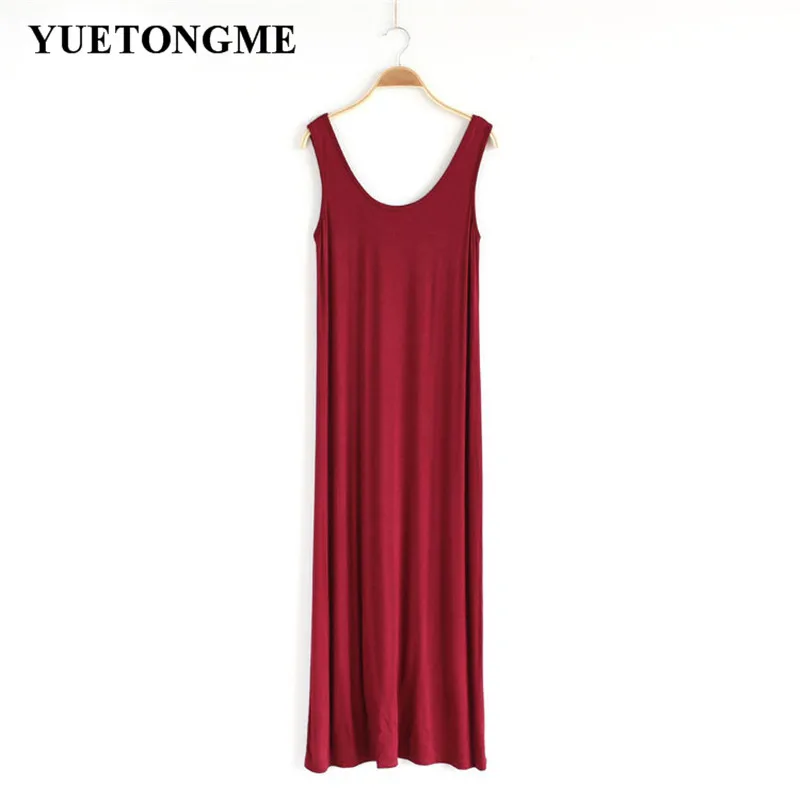 YUETONGME Dress Women 2018 Summer Sundresses Casual Shirt sleeveless long Dresses Femme Vestidos BTL159
YUETONGME Dress Women 2018 Summer Sundresses Casual Shirt sleeveless long Dresses Femme Vestidos BTL159