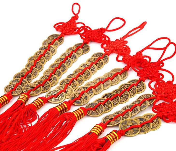 3pcs HOUSE PROTECTION Handmade Metal Craft Feng Shui Coins Hanger for Talisman and lucky 100% copper coins 
3pcs HOUSE PROTECTION Handmade Metal Craft Feng Shui Coins Hanger for Talisman and lucky 100% copper coins