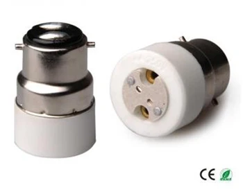 B22 to MR16 Light Socket adapter B22 to MR16/Gu5.3 lamp holder converter, CE Rohs, Install MR16 Spotlight into B22 Socket 
B22 to MR16 Light Socket adapter B22 to MR16/Gu5.3 lamp holder converter, CE Rohs, Install MR16 Spotlight into B22 Socket