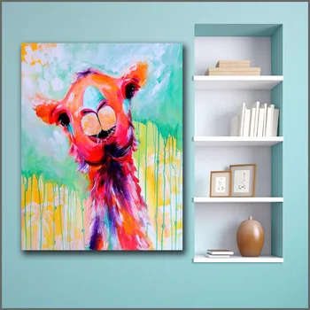 Large size Printing Oil Painting Fashion Color Giraffe head wall art canvas prints pictures for living room and bedroom
Large size Printing Oil Painting Fashion Color Giraffe head wall art canvas prints pictures for living room and bedroom