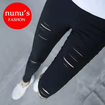 2019 Plus Size Ripped Jeans for Women Ankle-Length High Waist Skinny Pencil Pants plus Size Denim Pants PP069
2019 Plus Size Ripped Jeans for Women Ankle-Length High Waist Skinny Pencil Pants plus Size Denim Pants PP069