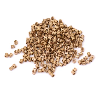 200pcs/lot M3 Brass Thread Insert Nut Copper Inserts Injection Nut Embedded Parts Copper Knurl Nuts M3*4*4 MM
200pcs/lot M3 Brass Thread Insert Nut Copper Inserts Injection Nut Embedded Parts Copper Knurl Nuts M3*4*4 MM
