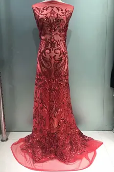 2020 Latest African Lace High Quality New African French net Tulle Lace Fabric with Sequins embroidery For African Wedding
2020 Latest African Lace High Quality New African French net Tulle Lace Fabric with Sequins embroidery For African Wedding