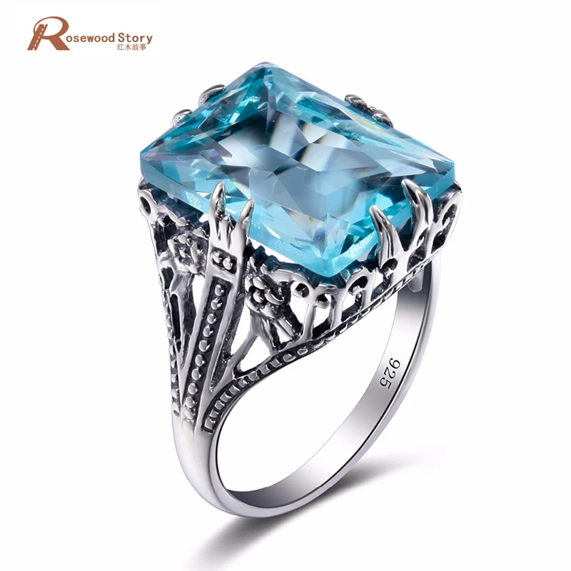 Newest Handmade Sterling Silver 925 Ring Vintage Jewelry Sky Blue Big Stones Crystal Finger Ring Fashion Fine-Costume-Jewelry
Newest Handmade Sterling Silver 925 Ring Vintage Jewelry Sky Blue Big Stones Crystal Finger Ring Fashion Fine-Costume-Jewelry
