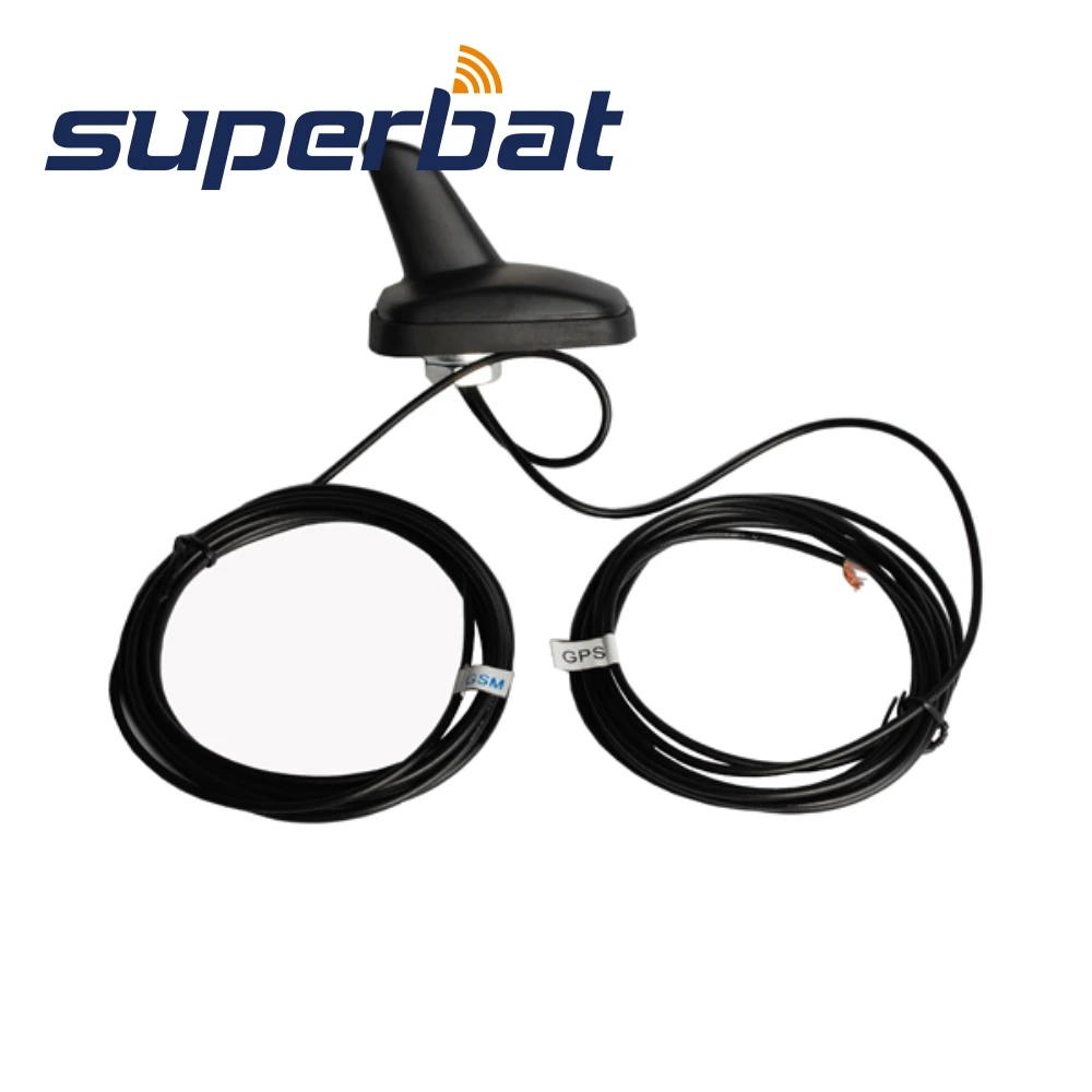 Superbat Car GPS GSM 3G 4G LTE Shark Fin Combined Antenna GPS Receivers and Cellular Mobile Applications Aerial 5m RG174 SMA 2
Superbat Car GPS GSM 3G 4G LTE Shark Fin Combined Antenna GPS Receivers and Cellular Mobile Applications Aerial 5m RG174 SMA 2