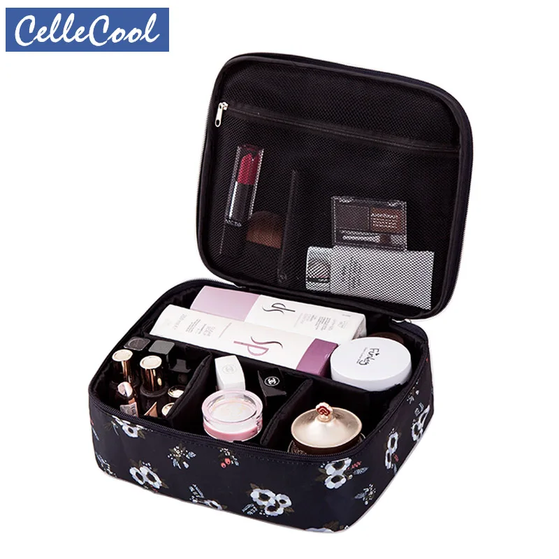 CelleCool Fashion Organizer Travel Cosmetic Bag Lady Beautician Storage bags Large Waterproof Female Storage Make up Cases
CelleCool Fashion Organizer Travel Cosmetic Bag Lady Beautician Storage bags Large Waterproof Female Storage Make up Cases