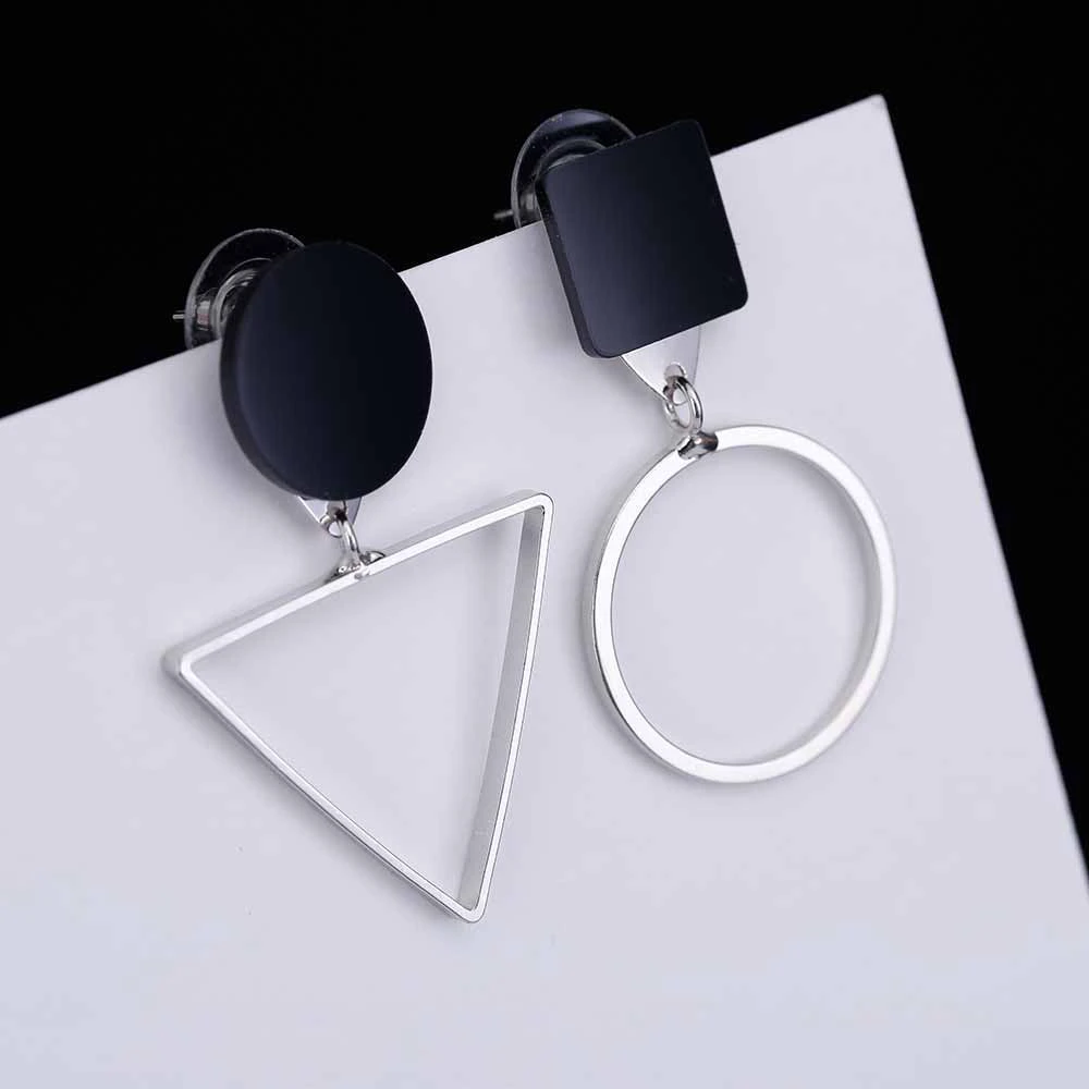 1 Pair Asymmetric Irregular Round Triangle Drop Earrings for Women Personality Geometric Ear Jewelry
1 Pair Asymmetric Irregular Round Triangle Drop Earrings for Women Personality Geometric Ear Jewelry