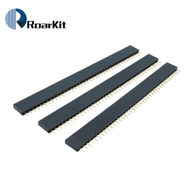 1x40 Pin 2.54mm 40P Single Row Female Pin Header Connector Female pin header 20PCS/LOT
1x40 Pin 2.54mm 40P Single Row Female Pin Header Connector Female pin header 20PCS/LOT
