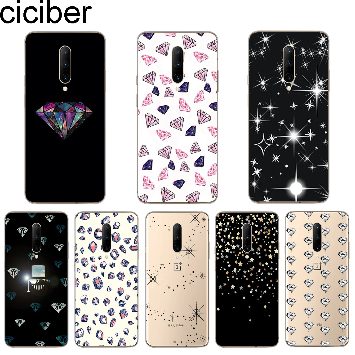 ciciber Shiny star diamond Phone Case for Oneplus 7 Pro 6 5 T Soft TPU Back Cover Clear for oneplus 1+7 Pro 1+ 6 1+5 T Fundas
ciciber Shiny star diamond Phone Case for Oneplus 7 Pro 6 5 T Soft TPU Back Cover Clear for oneplus 1+7 Pro 1+ 6 1+5 T Fundas
