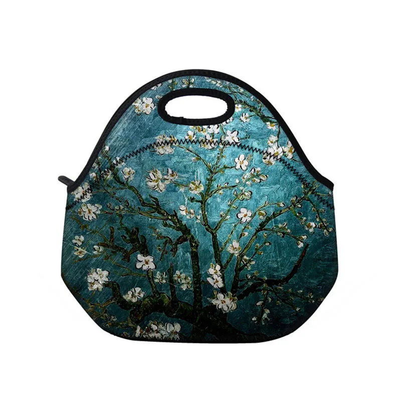Insulated Neoprene Lunch Bag Tote Handbag lunchbox Food Container Gourmet Tote Cooler Warm Pouch For School work Office Van Gogh
Insulated Neoprene Lunch Bag Tote Handbag lunchbox Food Container Gourmet Tote Cooler Warm Pouch For School work Office Van Gogh