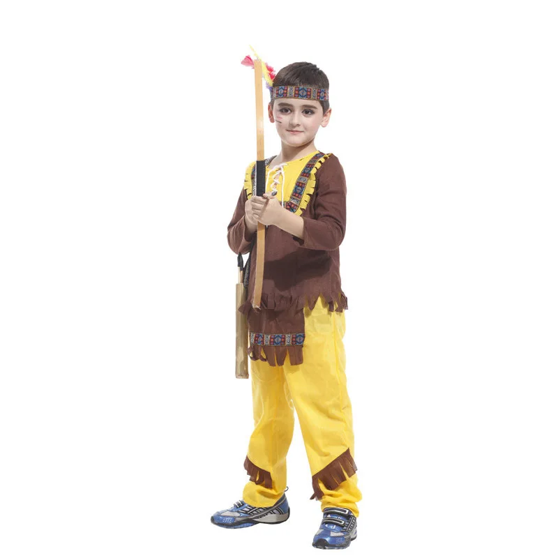 Shanghai Story Halloween Carnival Party Indian boy Prince Hunter Costumes For Kids Children Clothing Cosplay Size M-XL
Shanghai Story Halloween Carnival Party Indian boy Prince Hunter Costumes For Kids Children Clothing Cosplay Size M-XL