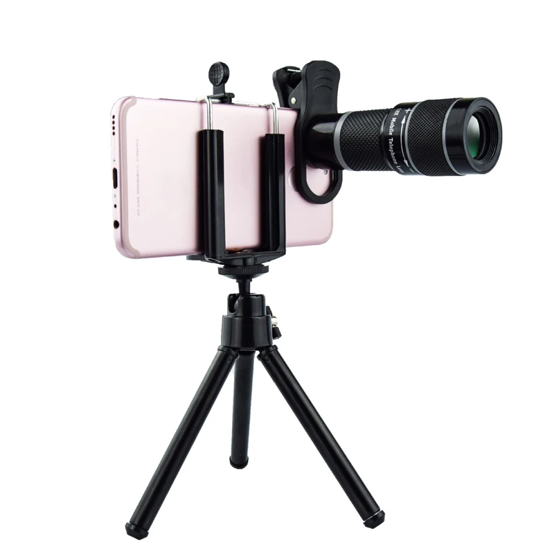 Universal 18X Telephoto Lens for Mobile Phones HD Telescope Head with Tripot & Clip for Cell Phones
Universal 18X Telephoto Lens for Mobile Phones HD Telescope Head with Tripot & Clip for Cell Phones