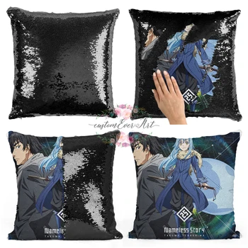 Rimuru Tempest Two color Change Magic Sequin Fabric Sofa Cushion Reversible Sequins Pillow Cases Cushion Cover Flip
Rimuru Tempest Two color Change Magic Sequin Fabric Sofa Cushion Reversible Sequins Pillow Cases Cushion Cover Flip