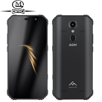 AGM A9 IP68 Waterproof shockproof mobile phone Android 8.1 5.99" 4GB+32GB Qualcomm SDM450 Octa Core 5400mAh NFC 4G Smartphone
AGM A9 IP68 Waterproof shockproof mobile phone Android 8.1 5.99" 4GB+32GB Qualcomm SDM450 Octa Core 5400mAh NFC 4G Smartphone