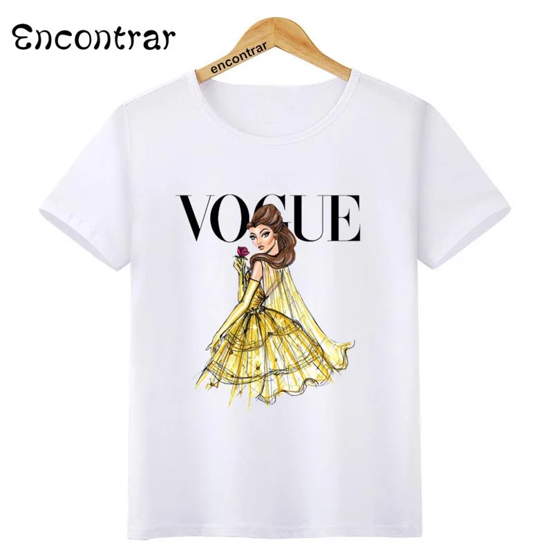 Kids VOGUE Princess Print O-Neck Tops T Shirt Tees Summer Style Children T-Shirt Boy and Girl funny Clothing,HKP3080
Kids VOGUE Princess Print O-Neck Tops T Shirt Tees Summer Style Children T-Shirt Boy and Girl funny Clothing,HKP3080